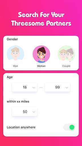 3Somer: Threesome Dating App for Couples Dating screenshot 4
