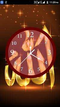 Allah Clock Live Wallpaper स्क्रीनशॉट 1