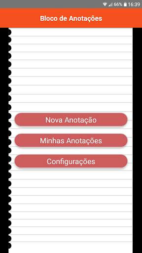 Bloco de Anotação screenshot 2