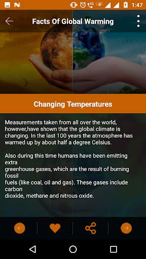 Global Warming Facts screenshot 3