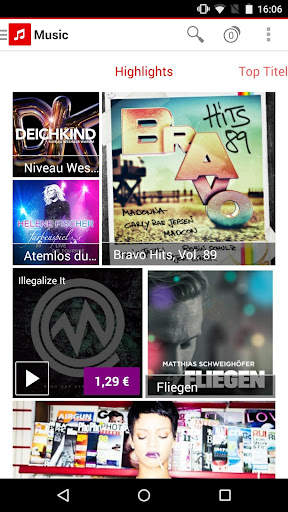 Vodafone Music Shop screenshot 2