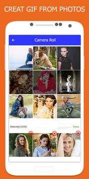 Gif Maker & Editor Convert Avi to Mp4 Gif screenshot 1