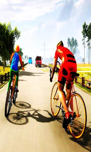 Bike Race , real bike racing screenshot 1
