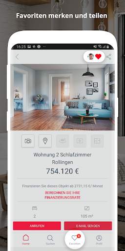 atHome Luxemburg - Immobilien, Wohnungen, Häuser screenshot 5