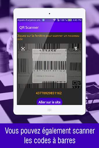 QR code scanner gratuit, lecteur qr code 8 تصوير الشاشة