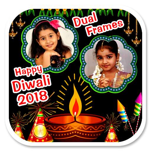 Diwali Photo Frames Dual 1.3