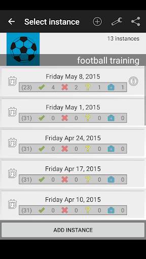 Attendance Tracker screenshot 2