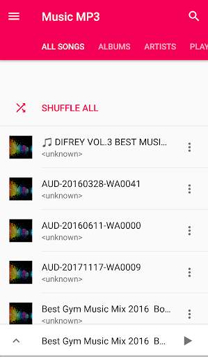Free Music MP3 Player screenshot 3