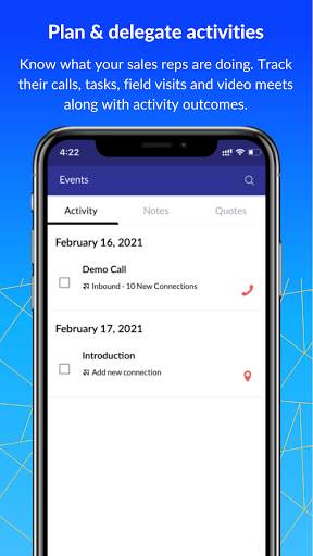 Fovira: Mobile CRM App, Sales CRM Software screenshot 2