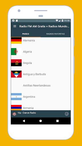 Radio FM AM Gratis   Radios Mundo - Radio Mundial screenshot 2