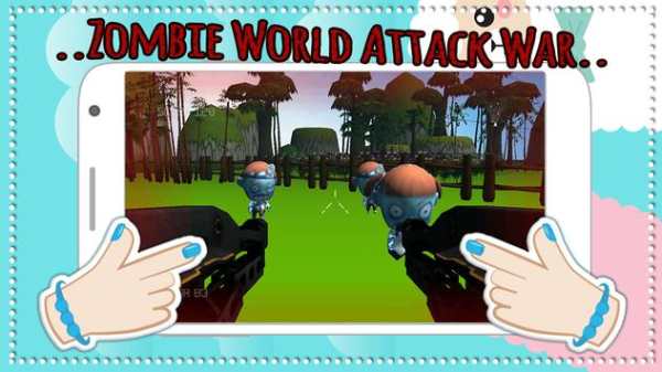 Zombie Dunia Serangan Perang screenshot 2