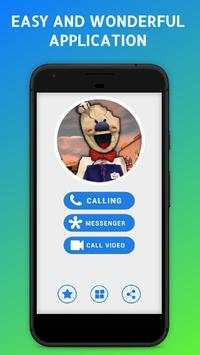 Ice Cream Fake Call Calling Video & Scream Chat screenshot 1