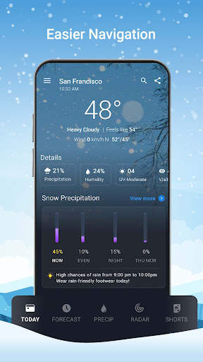 1Weather Forecasts & Radar screenshot 2
