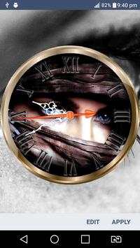 Eye Clock Live Wallpaper screenshot 1