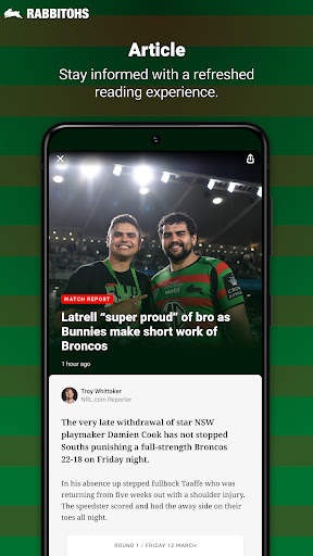 South Sydney Rabbitohs screenshot 2