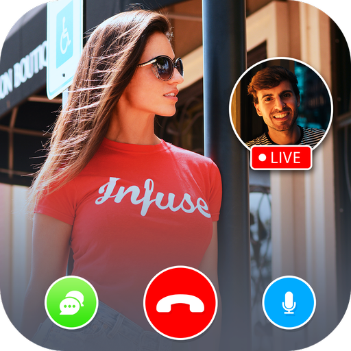 Girls Live Night Video Call icon