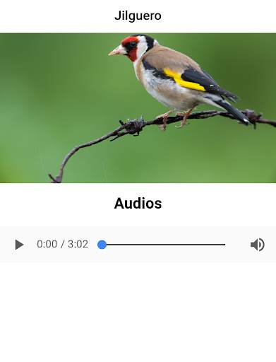 Goldfinch song screenshot 1
