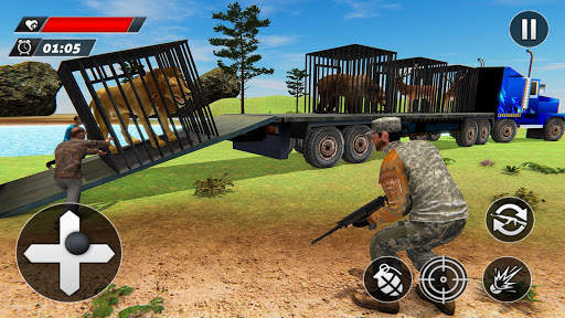 Injured Animal Jungle Rescue: 3d Shooting Games screenshot 5