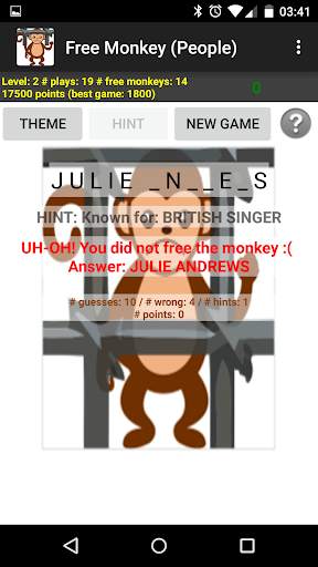 Free Monkey screenshot 3