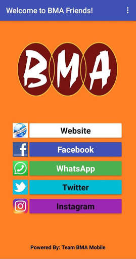 BMA Mobile screenshot 1