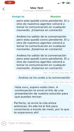 UNIQ - WhatsApp Business screenshot 1