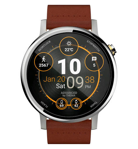 Advanced Watch Face & Clock Widget screenshot 9