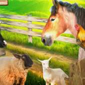 Farm Animal Puzzles Free Games logo