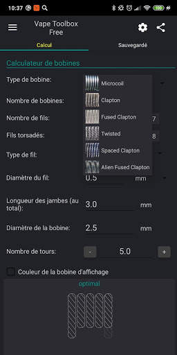 Vape Toolbox screenshot 2