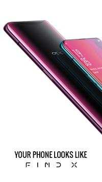 Launcher Theme for Oppo Find X screenshot 1