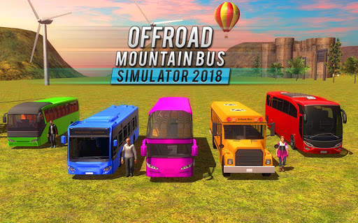 Offroad Tracks Bus Racing: Driving games screenshot 3