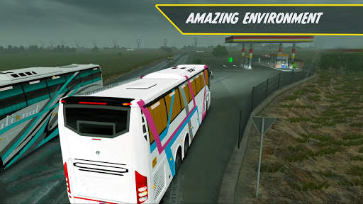 Airport Bus Racing 2019:City B скриншот 2