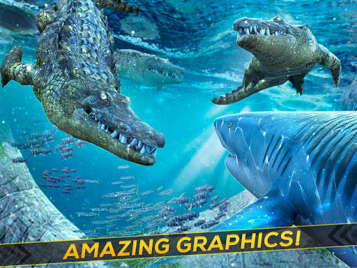 Shark & Crocodile Fight screenshot 8