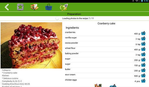 Cake recipes screenshot 6