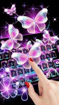 Neon Butterfly keyboard screenshot 2