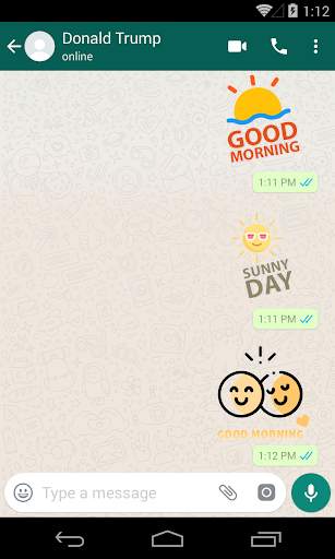 Stickers for WhatsApp - Good Morning screenshot 2