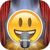 Funny talking emoji 😁 icon