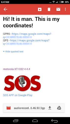 SOS APP screenshot 6