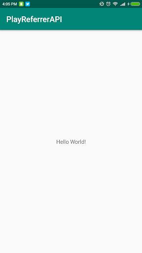 Play Referrer API screenshot 1