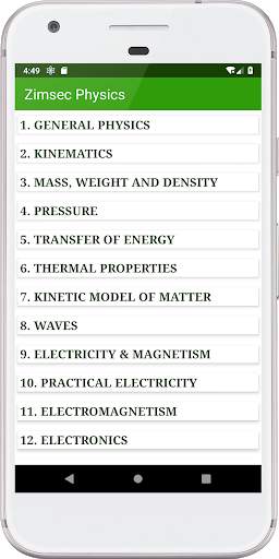 Zimsec Physics Revision screenshot 2