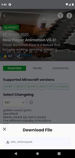 MCPEDL for Minecraft screenshot 3