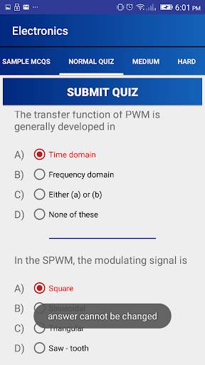 MCQuiz: Electrical Engineering screenshot 4