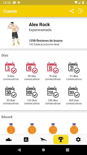 Flexiones de brazos - Reto De 21 Dias screenshot 6