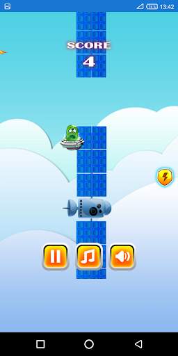 flappy alien game screenshot 7