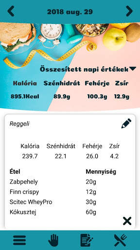 DiétApp screenshot 1