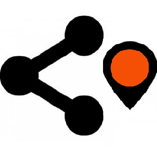 Share my GPS location icon