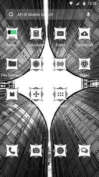 sky-APUS Launcher theme screenshot 2