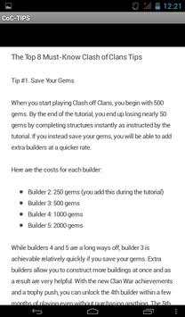 CoC Tips & Tricks screenshot 2