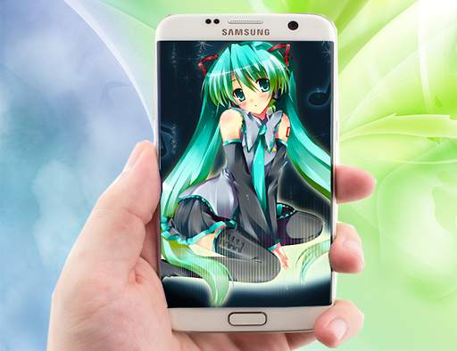 Hatsune Miku Live Wallpaper screenshot 2