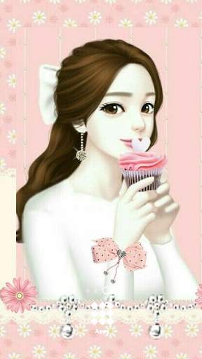 Cute Laurra Girl Princess Wallpaper screenshot 6