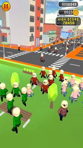 Crowd Run 3D - Popular Crowd City War screenshot 1